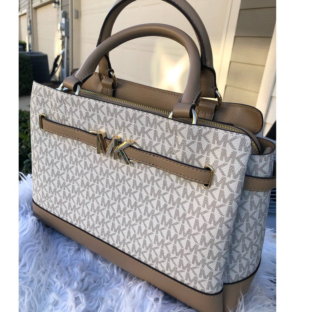 Michael Kors Reed Large Bag and Wallet Set Dust Bag Incl. - Picture 5 of 14